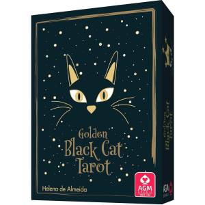 AGM Оригинални карти Таро Golden Black Cat Tarot - Helena de Almeida