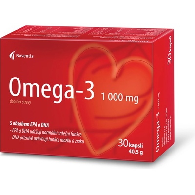 Noventis Omega 3 1000 mg 30 kapslí