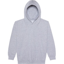 Awdis mikina Kids Hoodie JH001J Heather Grey