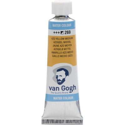 Van Gogh 20012691 Акварелна боя Azo Yellow Medium 10 ml 1 бр (20012691)