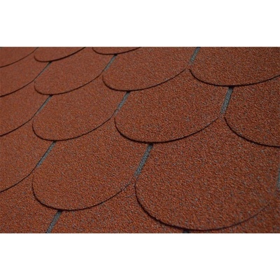 Charvát Šindel asfaltový charBIT bobrovka červený 2,1m2