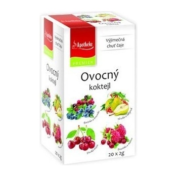 Apotheke Ovocný koktail 4v1 20 x 2 g
