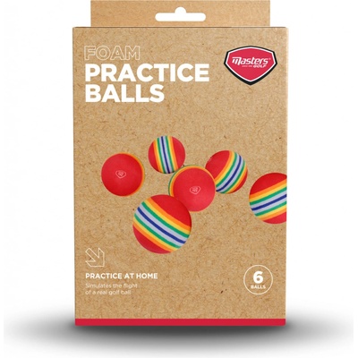 Masters FOAM PRACTISE BALLS – Zbozi.Blesk.cz