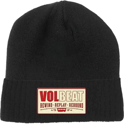 Volbeat шапка Rewind, Replay, Rebound Black UNI (VOLBEAN01B)