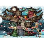 Magnolia - Puzzle Christmas in the Forest - 1 500 piese