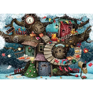Magnolia - Puzzle Christmas in the Forest - 1 500 piese