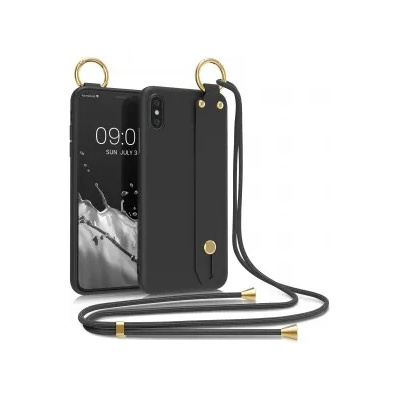 kwmobile Калъф за Apple iPhone XS - черен - 42756