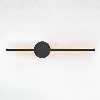 Brilagi - LED Аплик LUGO DUE LED/9W/230V черен (BG2129)