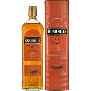Bushmills 10 YO Sherry Cask Finish - малцово ирландско уиски 1L