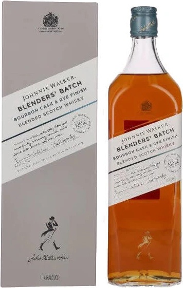 Johnnie Walker Blenders Batch Bourbon Cask & Rye Finish 40% 1 l