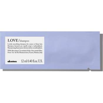 Davines LOVE Smoothing шампоан за непокорна коса 12 x 12 ml