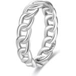 Silenti Jewelry Сребърен пръстен "Верига" - 9 - 59.5мм (19.1мм диам. )