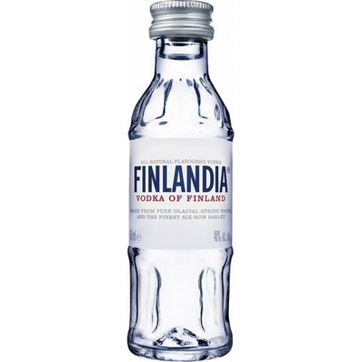 Finlandia Vodka Miniatura 40% 0,05 l (holá láhev)
