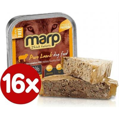 Marp Holistic Adult Dog Pure Lamb 16 x 100 g