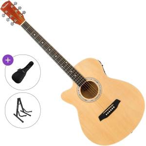 Pasadena PGC-10LE Standard SET Natural Електро-акустична китара Джъмбо