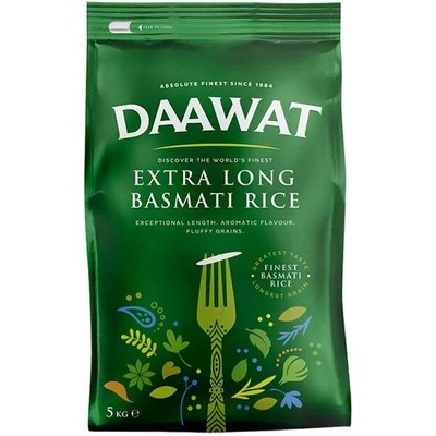Daawat Basmati rýže dlouhozrnná 5 kg