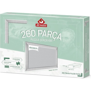 Art Puzzle Рамка за пъзел Art Puzzle - Бяла, за 260 части (14609)