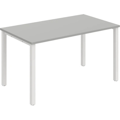 Hobis Jednací stůl UJ 1400 rovný 140 cm šedá / bílá