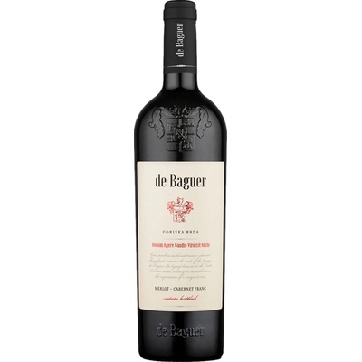 Klet Brda De Baguer Merlot Cabernet Franc 2019 Červené 14% 0,75 l (holá láhev)
