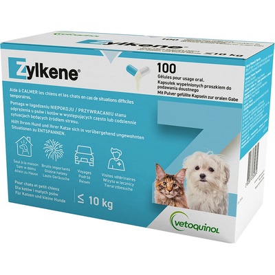 Vetoquinol Zylkéne 75 mg < 10 kg 2 x 100 kapsúl
