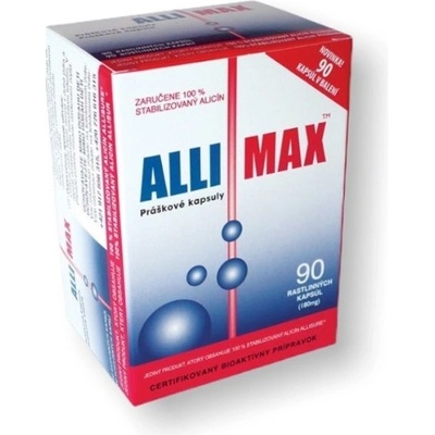 AlliMax maximálna sila cesnaku 90 kapsúl