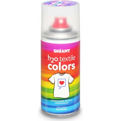Ghiant H2O barva ve spreji na textil 150 ml duhově proměnlivá – Sleviste.cz