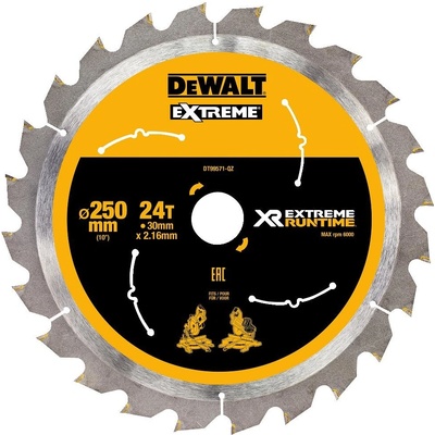 DeWALT DT99571 Pilový kotouč 250x30mm 24z FLEXVOLT