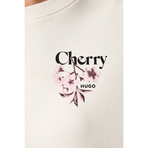 HUGO Blue суичър дамски от памук Classic Crew_B_4 (50566576)