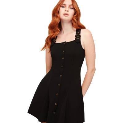 KILLSTAR дамска рокля KILLSTAR - Silent Grove - Black - KSRA014269