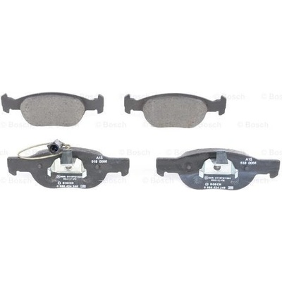 BOSCH Sada brzdových platničiek kotúčovej brzdy 0986424246