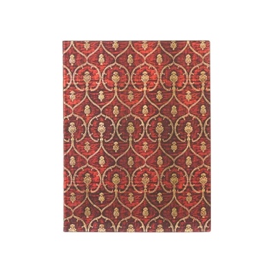 Paperblanks Red Velvet Ultra Unlined Softcover Flexi Journal (Elastic Band Closure) | Paperblanks
