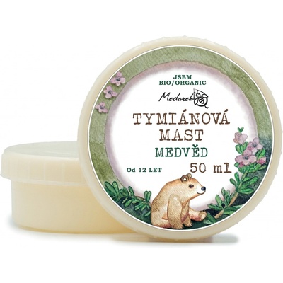 Medarek Včelařství Horákovi Medarek Tymiánová mast Medvěd 50 ml – Zboží Dáma Medarek Včelařství Horákovi Medarek Tymiánová mast Medvěd 50 ml – Zboží Dáma