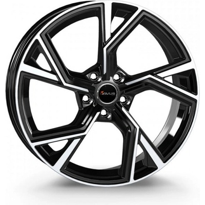 AVUS AF20 9x20 5x112 ET40 black polished