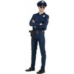 My Other Me Маскировъчен костюм за възрастни My Other Me Син Полиция (4 Части) Размер XL 6c03e5