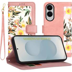 Techsuit - FlipCraft - Samsung Galaxy S25 Edge - Sweetheart Pink (KF2346418)
