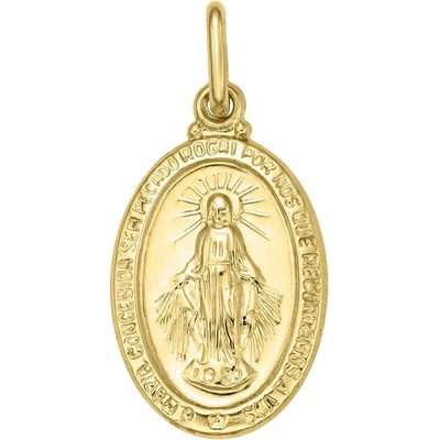 Bealio Zlatý přívěsek ZÁZRAČNÁ MADONKA 04 00038 2397