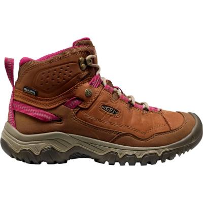 Keen Дамски туристически обувки Keen Women's Targhee IV Mid WP Walking boots - Bison / Beaujolais - размер 41 (EU) (119-0842-0422)