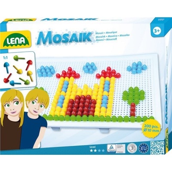 Lena Mozaika klobouček 1cm hladký 200 ks