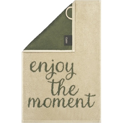Cawo ručník pro hosty Postcard Towels enjoy the moment 30 x 50 cm