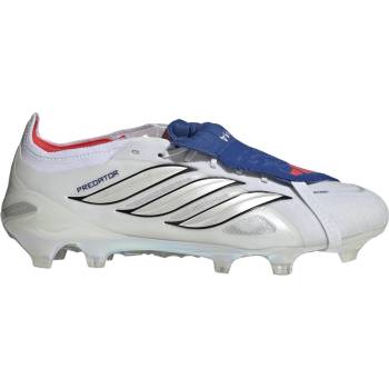 Image 1 of Adidas Мъжки футболни бутонки Adidas Mens Predator Elite Fold-Over Tongue Firm Ground Football Boots - White/Blue