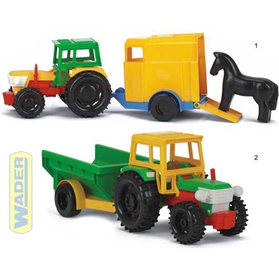 Wader Traktor s vlečkami 38 cm