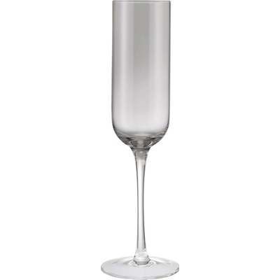 Blomus Sklenice na šampaňské FUUMI sada kouřová sklo 4 x 220 ml