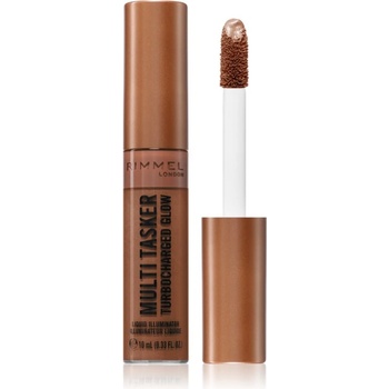 Rimmel Multi-Tasker Turbocharged Glow течен хайлайтър цвят 009 Bougie Girl 10ml
