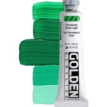 Golden Artist Colors Heavy Body АКРИЛНА боя Permanent Green Light 59 ml 1 бр (0001250-2)