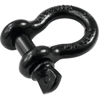 Safetex Shackle 16 mm 1600 kg BGV-C1 černé šroubovací