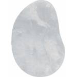 Pure Line Home Плюшен килим овална капка huarte, сив