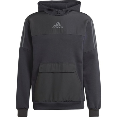 Adidas Мъжки суичър Adidas Utility Hoodie Mens - Black