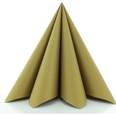 Mank Airlaid servítky zlaté 40 x 40 cm 50 ks