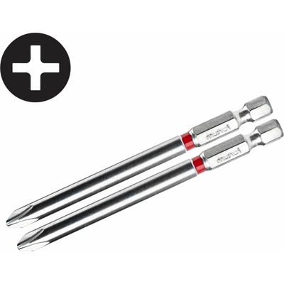 hrot křížový phillips sada 2 ks PH 2 x 90 mm S2