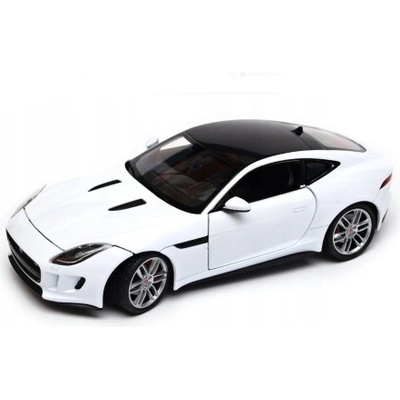 Welly Jaguar F-Type Coupe Bílý 1:24